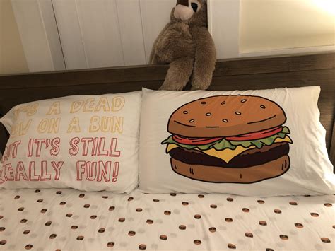 wife   bobs burgers bed sheets   birthday  awesome  sleep  bed surrounded