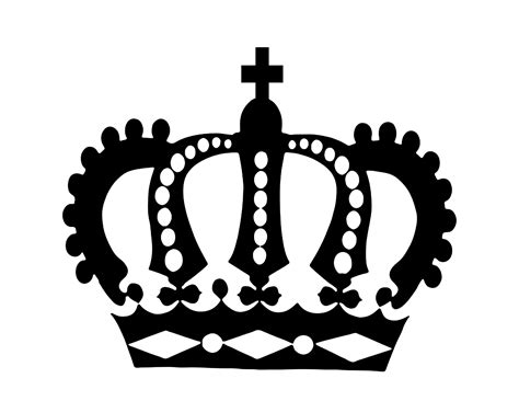 king crown stencil bilscreen