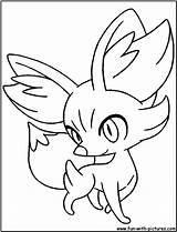 Fennekin Coloring Pages Pokemon Froakie Oshawott Chespin Printable Getcolorings Print Color Fun Colorings Kids Profitable Informative sketch template