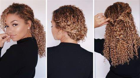 Hairstyles For 3b Curly Hair Wavy Haircut
