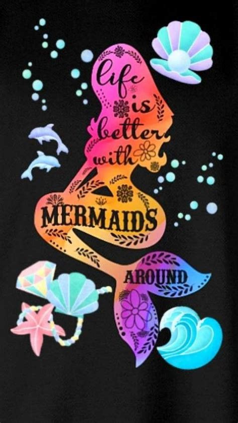 Mermaids Saying Quote Mermaid Wallpapers Mermaid