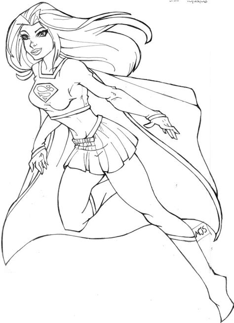 supergirl coloring pages  superhero coloring pages marvel coloring