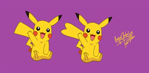 Pikachu Male And Female By Catloverhegex3 On Deviantart