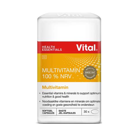 vital multivitamin  nrv  capsules med