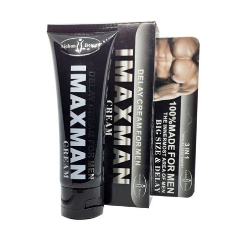 imaxman big size and sex delay cream 3 in 1 75ml