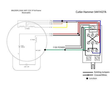 baldor single phase motor wiring diagram  capacitor wiring baldor motor diagram hp switch