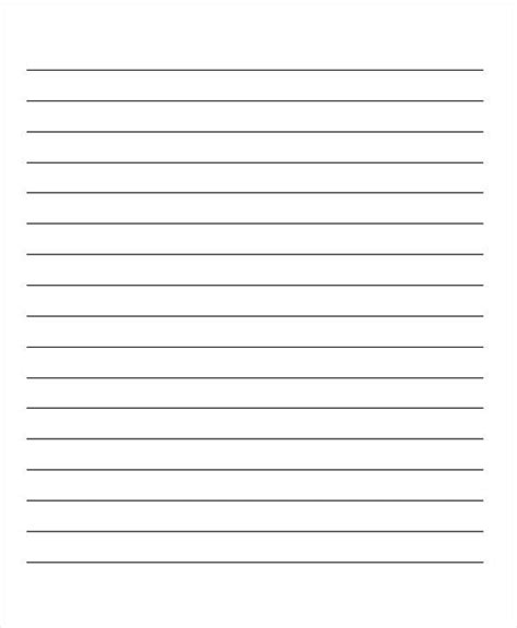 printable lined paper templates