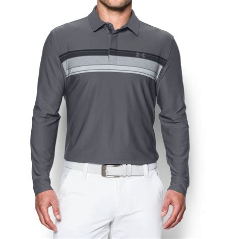 top   golf shirts mens long sleeve  cool weather