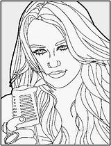 Hannah Coloring Pages Montana Miley Cyrus Printable Sheets Color Kids 321coloringpages Print Filminspector Disney Channel sketch template