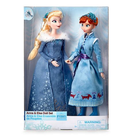 First Look At Anna And Elsa Doll Set From Olaf S Frozen Adventure