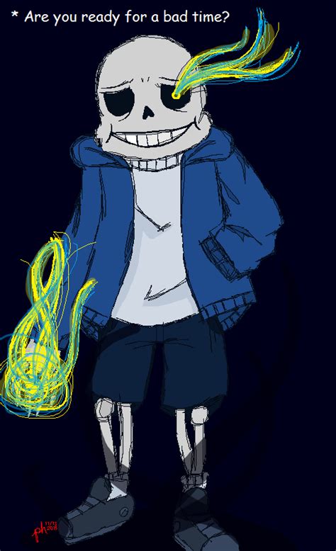 Are You Ready For A Bad Time Undertale By Phunnistology