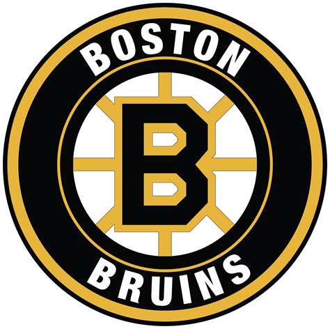boston bruins circle logo vinyl decal sticker  sizes sportz