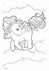 Pony Little Coloring Pages G1 Old Original Vintage Drawing Getcolorings Book Color Flickr Choose Board Large sketch template