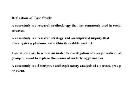 definition  case study qiang ye academiaedu