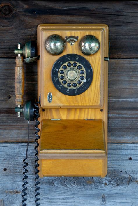 antique wall phone  stock photo public domain pictures