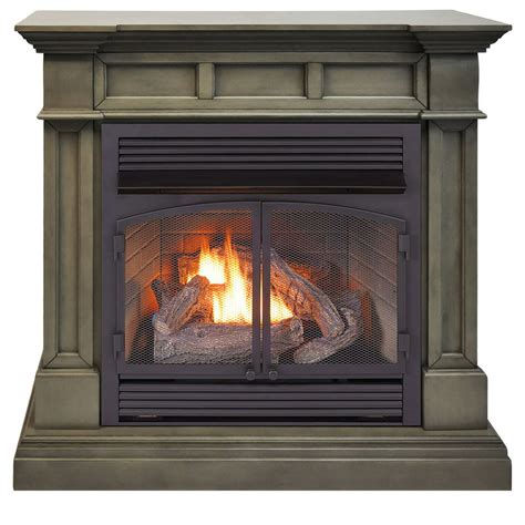 Duluth Forge Dual Fuel Ventless Gas Fireplace 32 000 Btu T Stat