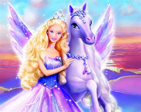 barbie magic   pegasus barbie princess wallpaper