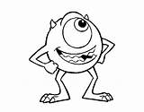 Monsters Inc Coloring Mike Monster Pages Wazowski Clipart Drawing Sulley Kids Disney Color Characters Cartoon Transparent Getdrawings Bestcoloringpagesforkids Clipground Choose sketch template