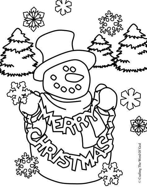 christmas coloring page crafting  word  god