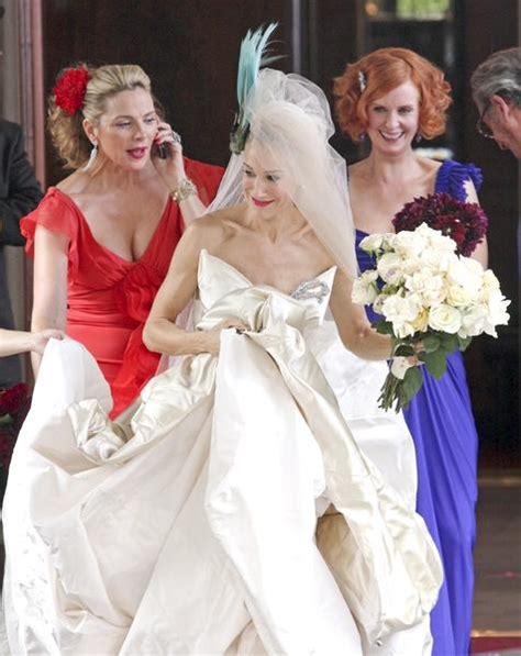 New Sex And The City Movie Set Pics Snap Carrie In Wedding