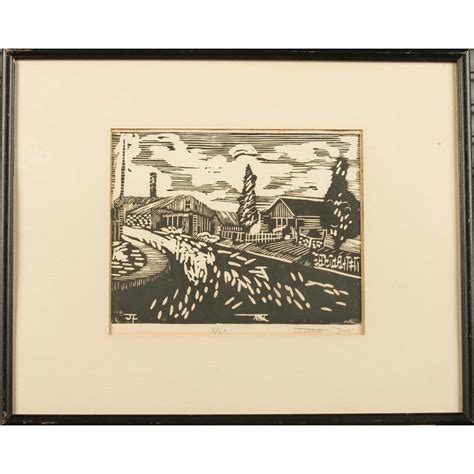 woodcut print witherells auction house