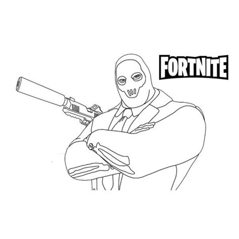 shadow brutus fortnite coloring page   coloring pages
