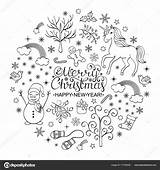 Kerstkaart Inkleuren Kleurplaten sketch template