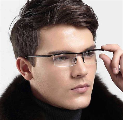 2015 Fashion Brand Glasses Frame 5colors P8189 Semi Rimless Optical