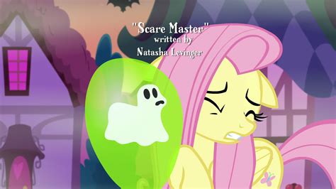 image fluttershy wincing at a ghost balloon s5e21 png