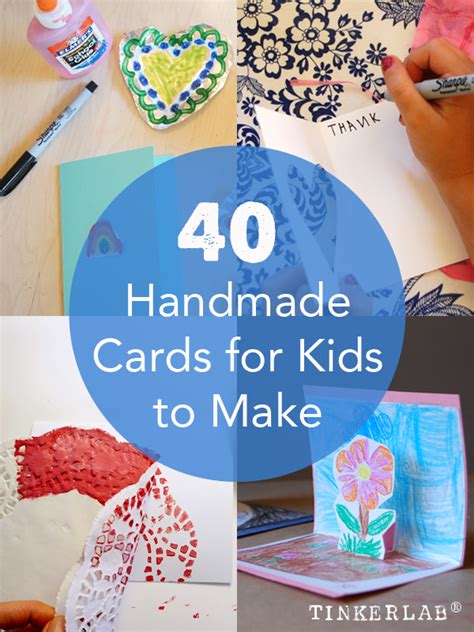 homemade cards  kids