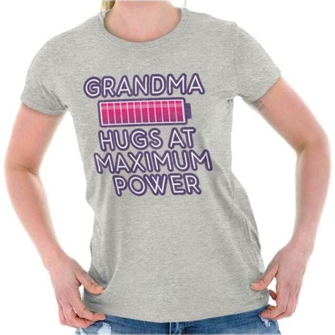 grandma hugs grandmother nana mothers day graphic t shirts for women t