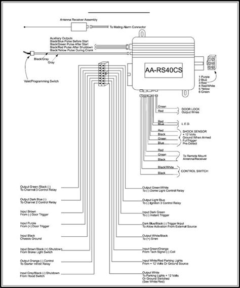 compustar cs  wiring diagram