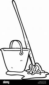 Mop Drawn Freehand sketch template