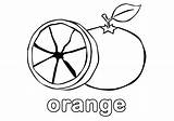 Orange Oranges sketch template
