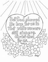 Coloring Pages Kids Bible Romans Printable Verse Sunday School Colouring Coloringpagesbymradron Unto Lamp Feet Color Heart Crafts Sheets Adult Craft sketch template