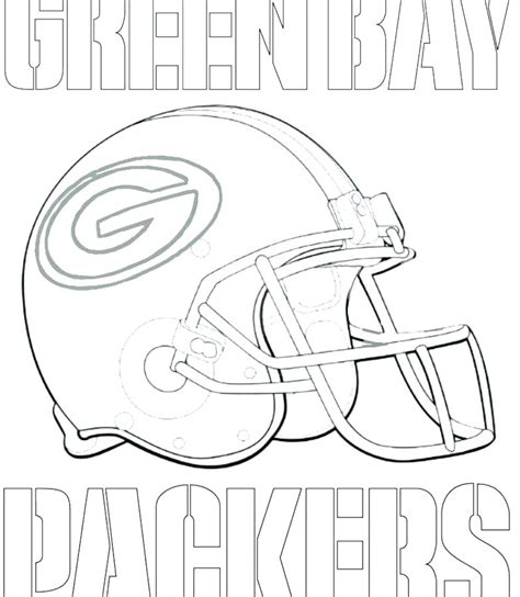 printable nfl team logo coloring pages