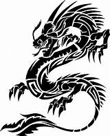 Tribal Dragon Decal Oriental Tattoo Designs Choose Board Tattoos sketch template