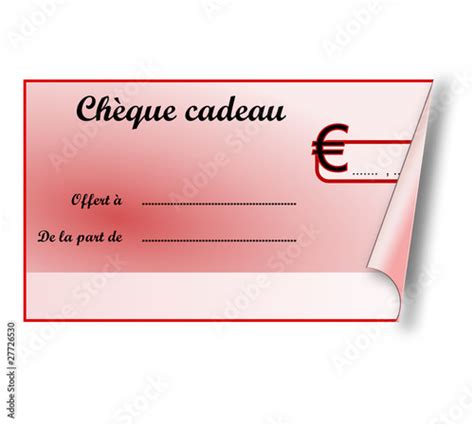 cheque cadeau photo libre de droits sur la banque dimages fotoliacom image