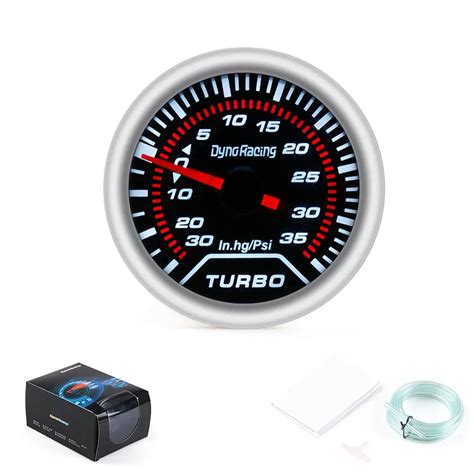 dynoracing   mm car smoke lens turbo boost gauge psi display