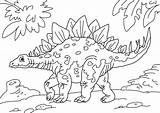 Stegosaurus Dinosaur Coloring Pages Printable sketch template