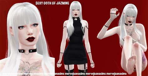 Sexy Goth Gf Jazmine The Sims 4 Sims Loverslab
