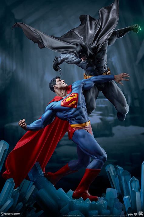 Dc Comics Batman Versus Superman Statue By Sideshow The