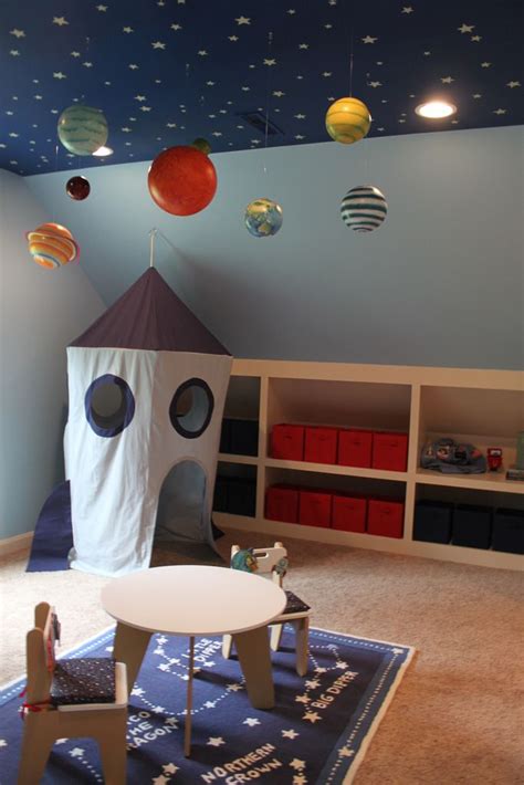 img space themed bedroom kid room decor space themed room