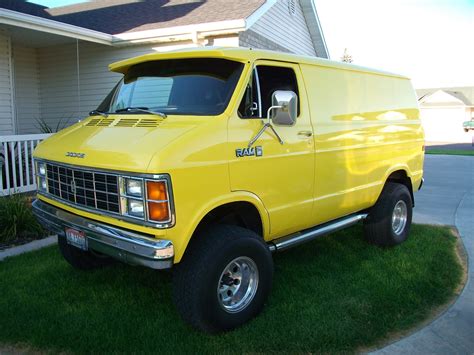 evil hippie dodge custom vans  sale