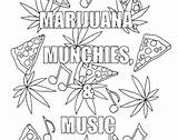 Coloring Pages Weed 420 Leaf Stoner Drugs Printable Adult Marijuana Smoke Drawing Color Pot Colorings Getcolorings Getdrawings Don Step Print sketch template