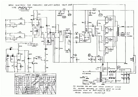 marshall schematics dsl wiring diagram cadicians blog