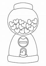 Cute Coloring Pages Easy Print Kids Tulamama Candy sketch template