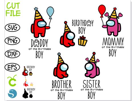 ai png cut file    birthday silhouette   svg