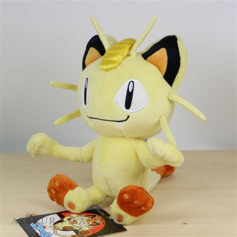 pokemon center  meowth plush toy asakura japancom