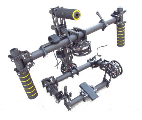 cinestar  axis brushless gimbal system steadicam landing gear  axis